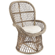 STUHL in Holz Braun - Braun, LIFESTYLE, Holz (69/69/108cm)
