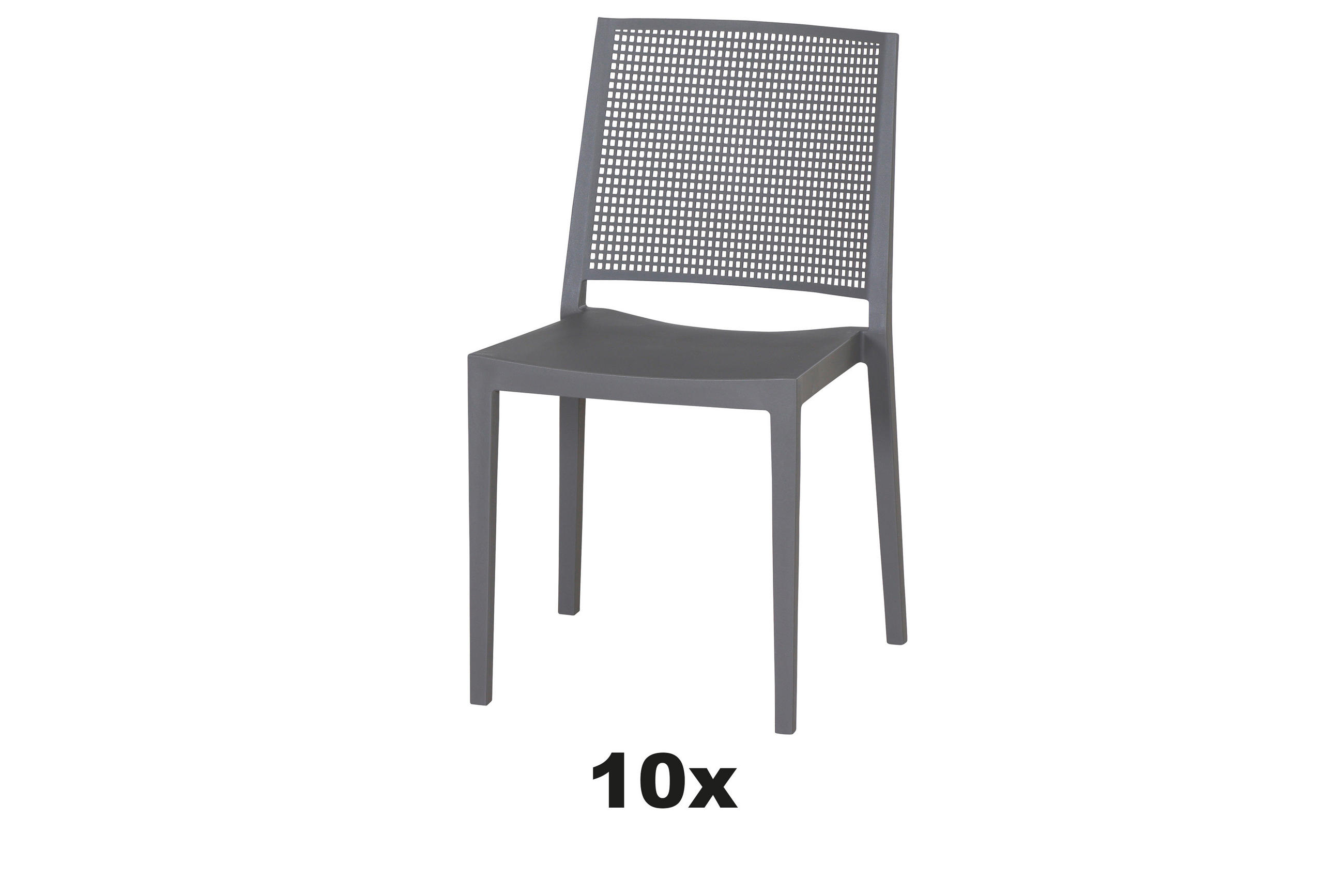 GARTENSESSEL-SET  - Basics, Kunststoff (46/80/56cm) - Siena Garden