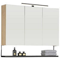 SPIEGELSCHRANK 120/97/19,4 cm  - Alteiche, MODERN, Glas/Holz (120/97/19,4cm) - Dieter Knoll