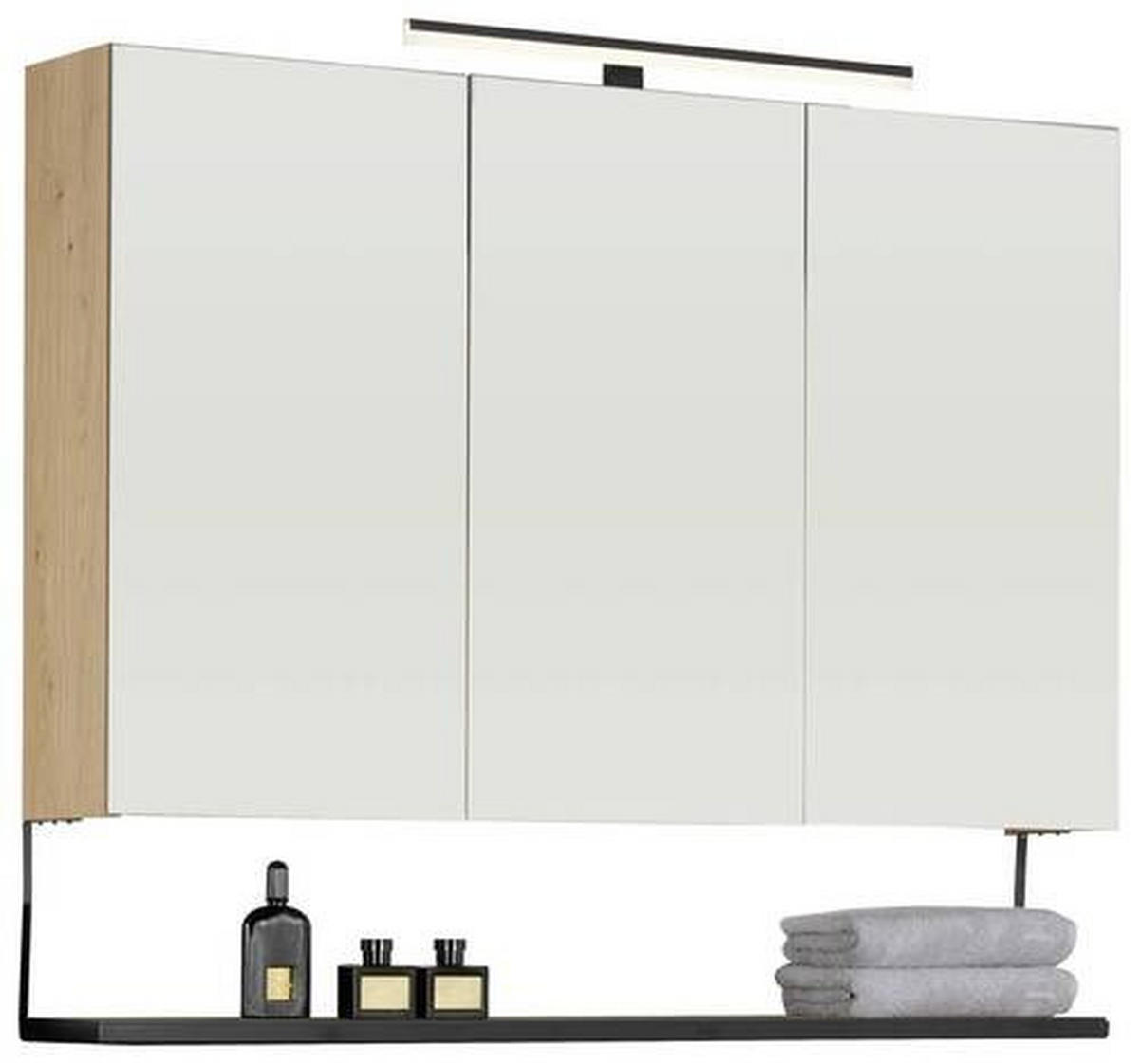SPIEGELSCHRANK 120/97/19,4 cm  - Alteiche, MODERN, Glas/Holz (120/97/19,4cm) - Dieter Knoll