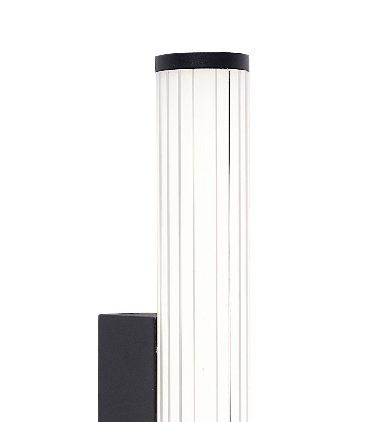 LED-WANDLEUCHTE Vena  6/45/11.5 cm  - Schwarz, Design, Kunststoff (6/45/11.5cm)