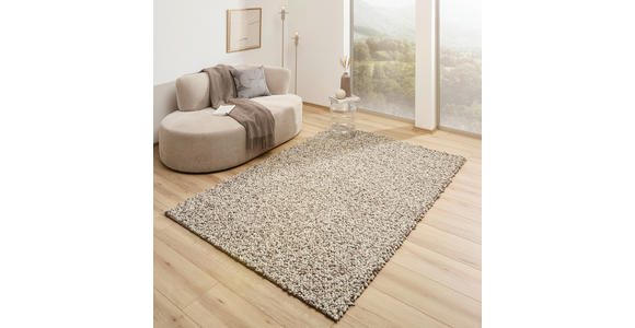 HANDWEBTEPPICH 130/190 cm Beige  - Beige, Basics, Textil (130/190cm) - Linea Natura