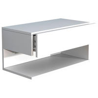 NACHTKÄSTCHEN 60/30/32 cm  in Weiß  - Weiß, MODERN, Holzwerkstoff (60/30/32cm) - MID.YOU