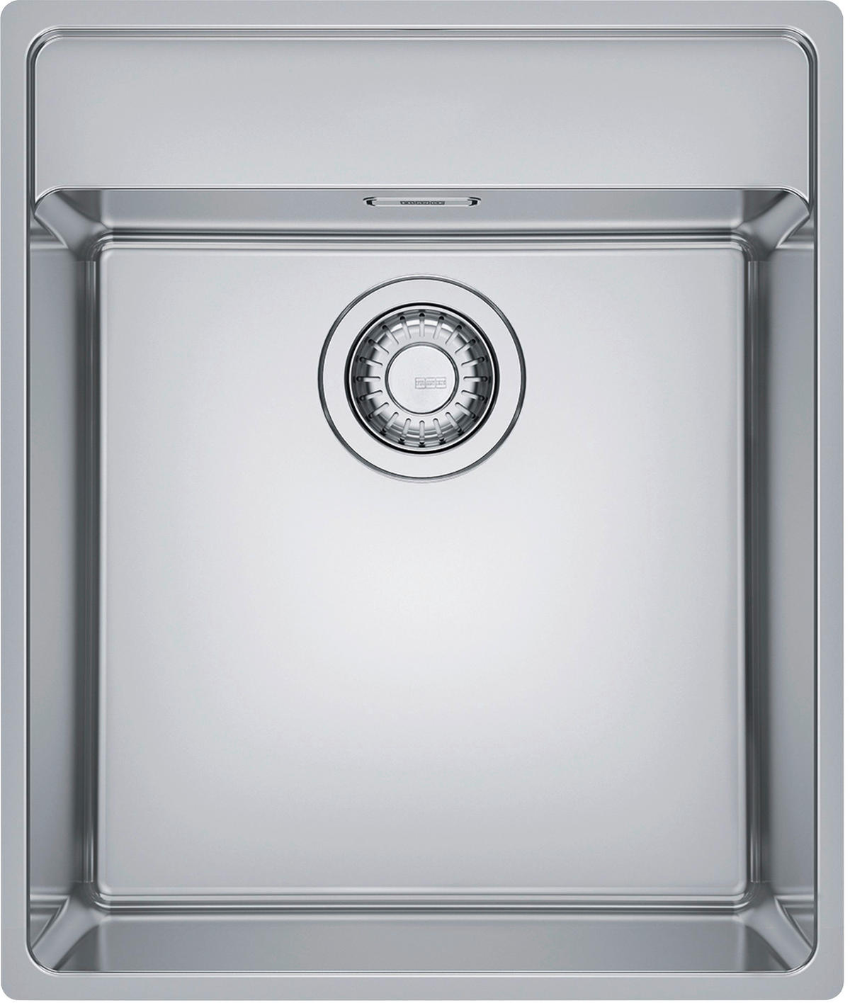 SPÜLE 127.0537.586  - Edelstahlfarben, Basics, Metall (43/18/51cm) - Franke