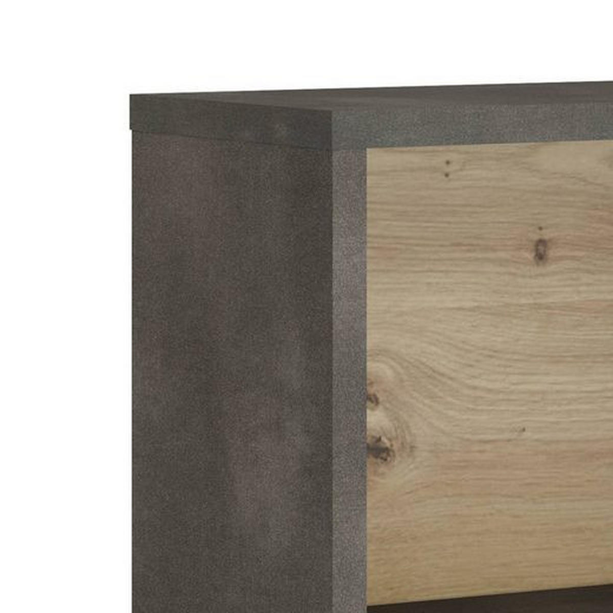 SIDEBOARD  in 164/92/41 cm  - Schwarz/Eiche Artisan, KONVENTIONELL, Holzwerkstoff/Kunststoff (164/92/41cm) - MID.YOU