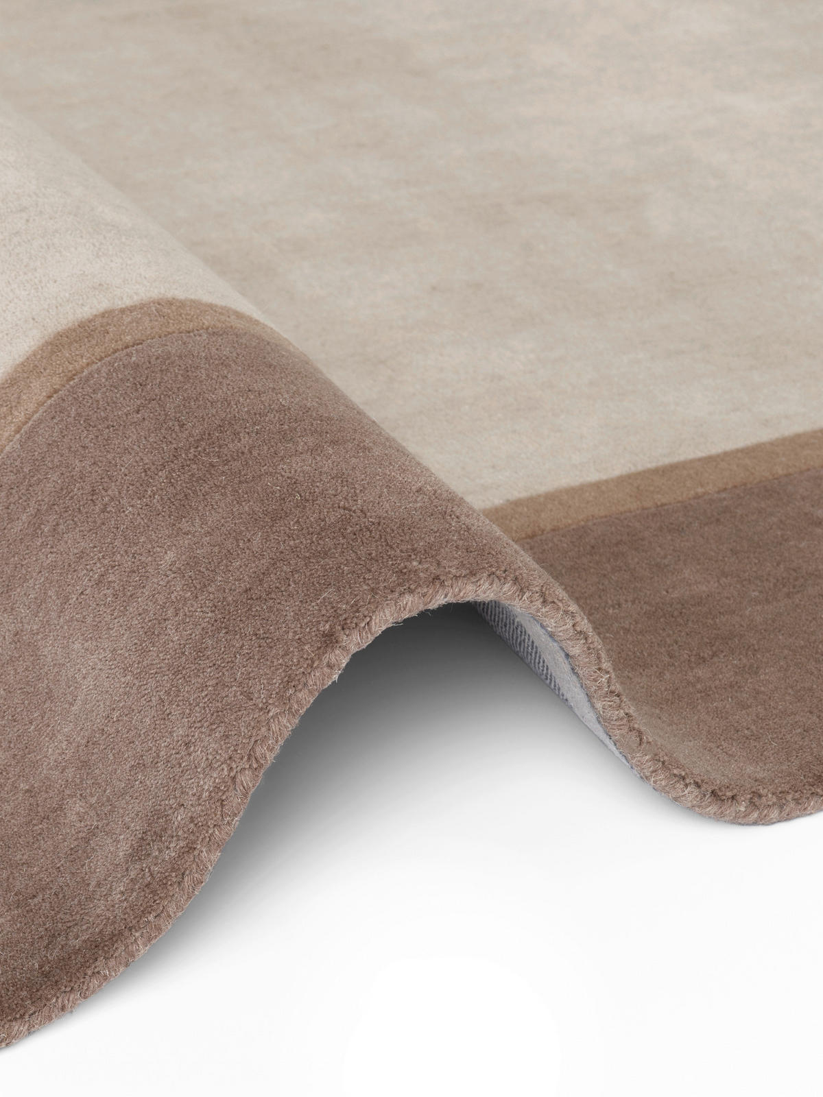 WOLLTEPPICH Wohnzimmer 200/290 cm Kollektion 1888 Rowan Braun, Creme rechteckig  - Creme/Braun, Basics, Textil (200/290cm) - Villeroy & Boch