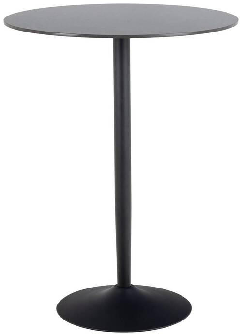MASĂ DE BAR din ceramică 80/80/105 cm   - negru, Design, ceramică/metal (80/80/105cm) - MID.YOU