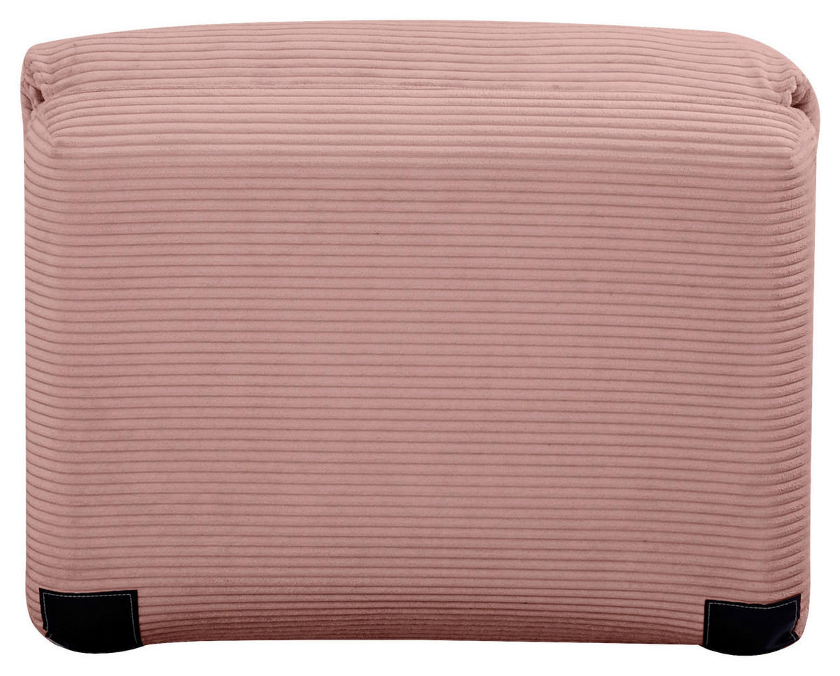 SCHLAFSESSEL Cord Altrosa    - Altrosa, Design, Textil/Metall (82/58/78cm) - Livetastic