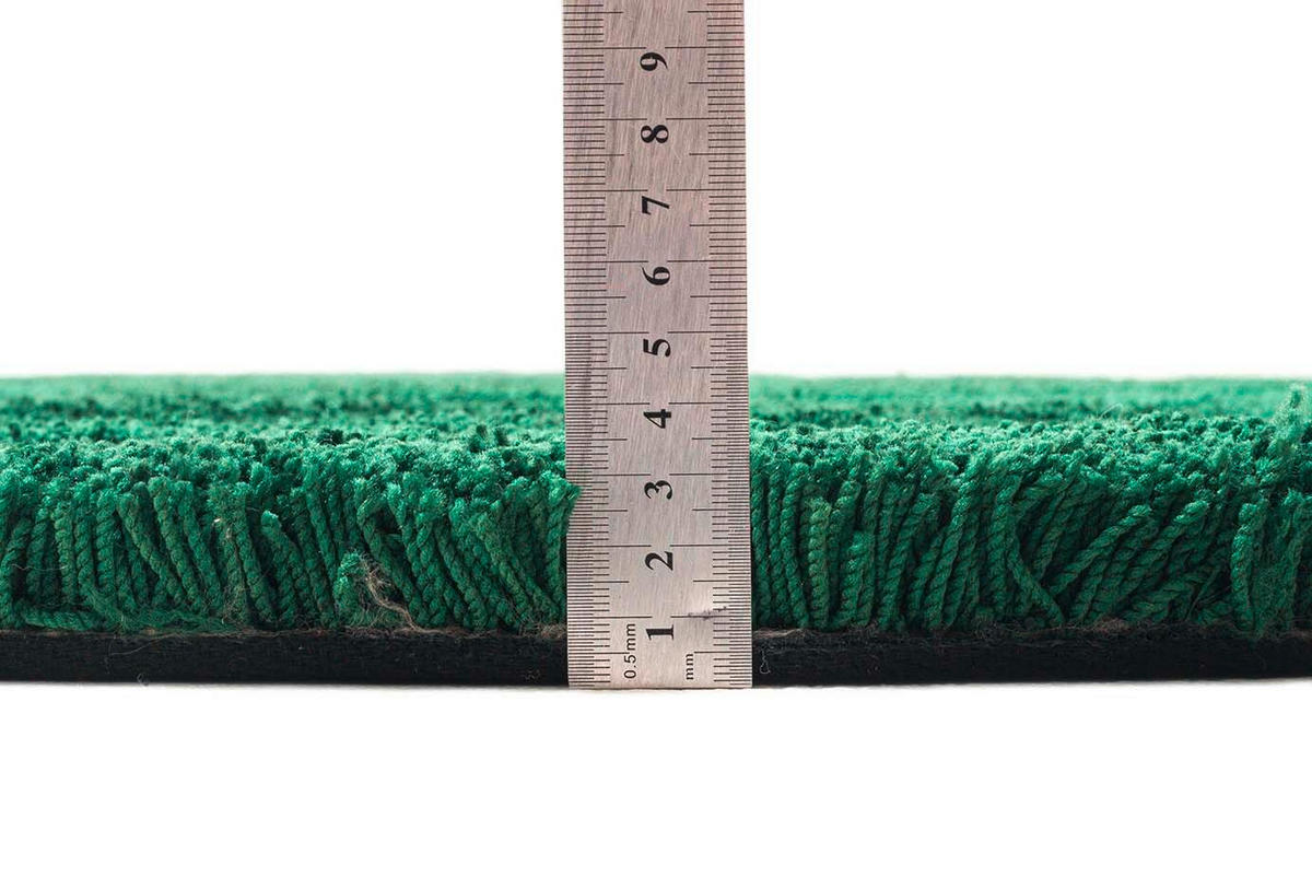 PREPROGA Z VISOKIM FLOROM Cozy  135/200 cm  taftano  zelena  - zelena, Basics, tekstil (135/200cm) - Tom Tailor