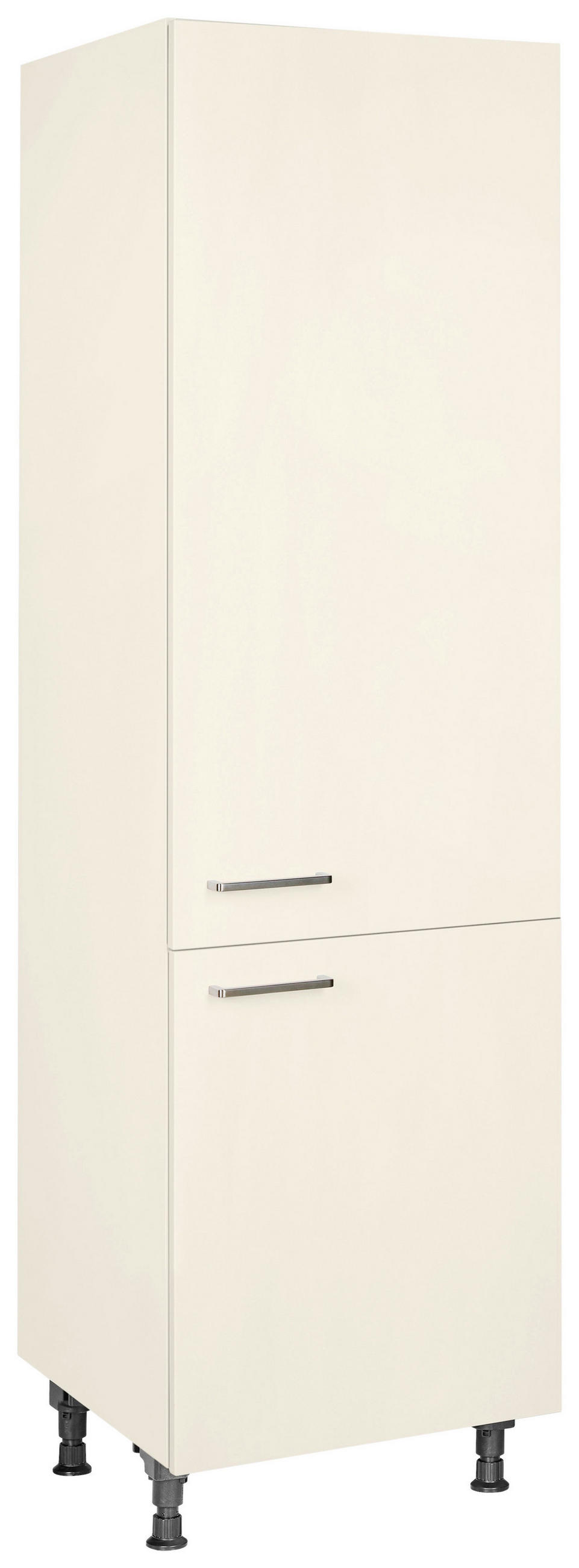 GESCHIRRSCHRANK 60/216,6/58 cm  in Magnolie  - Edelstahlfarben/Magnolie, MODERN, Holzwerkstoff/Metall (60/216,6/58cm) - Nobilia