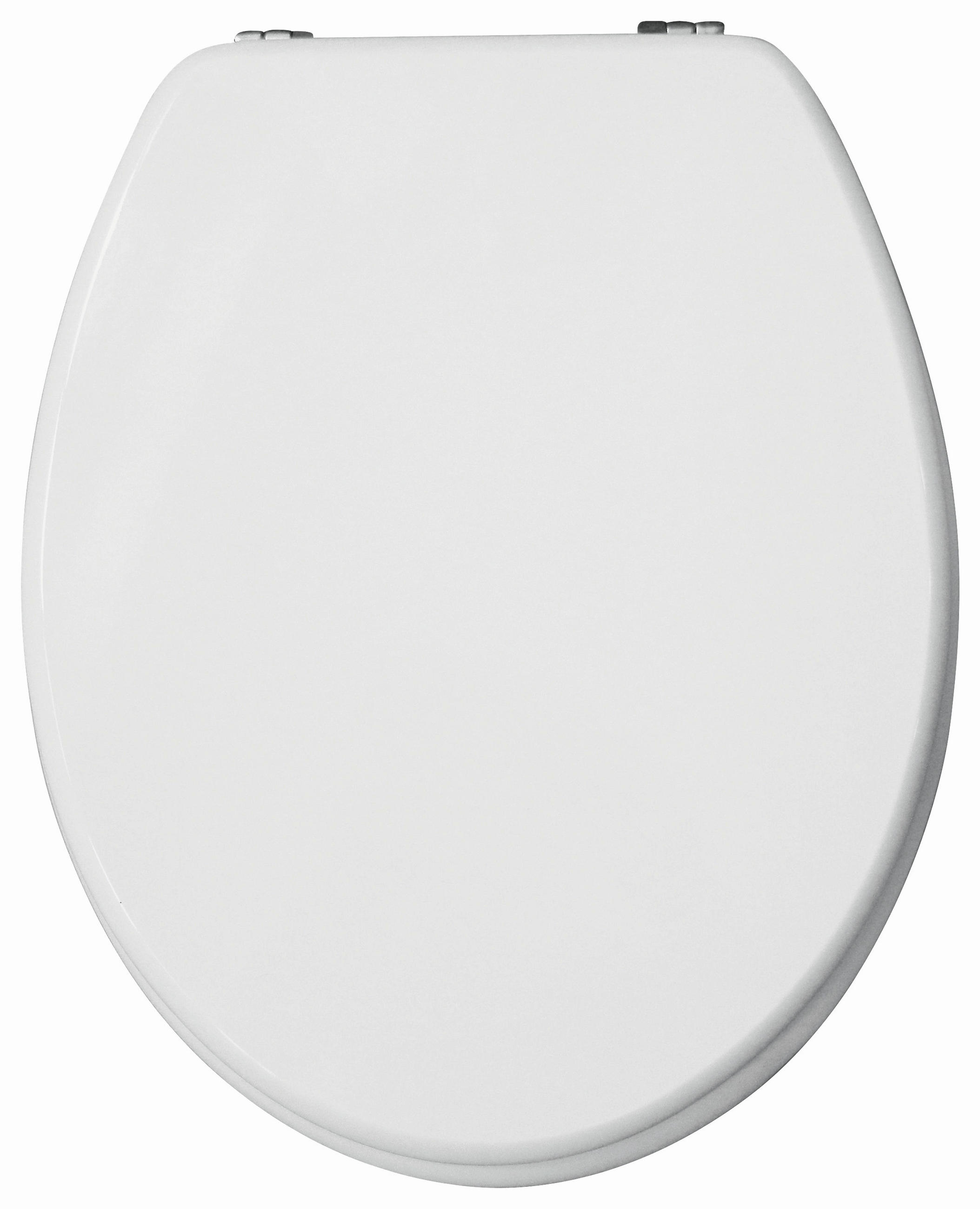 WC-SITZ - Weiß, Basics, Holzwerkstoff (35,8/5,8/44cm) - Sadena