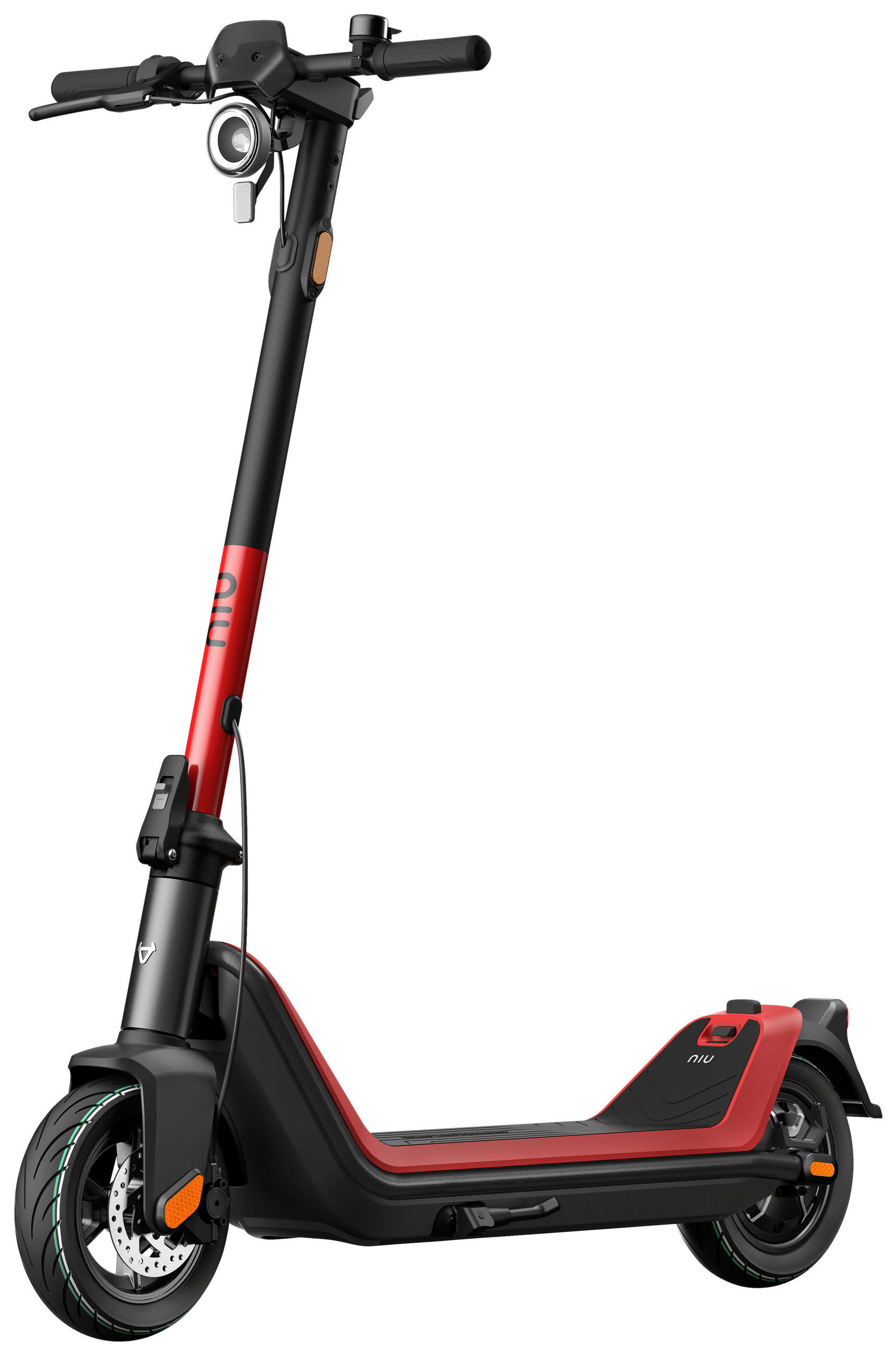 ELEKTROSCOOTER NIU KQI3 SPORT  - Rot, KONVENTIONELL, Metall (117,3/17/120,2cm) - NIU