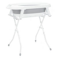 BABYBADEWANNE  - Hellgrau/Weiß, Basics, Kunststoff (21/85/47cm) - Fillikid