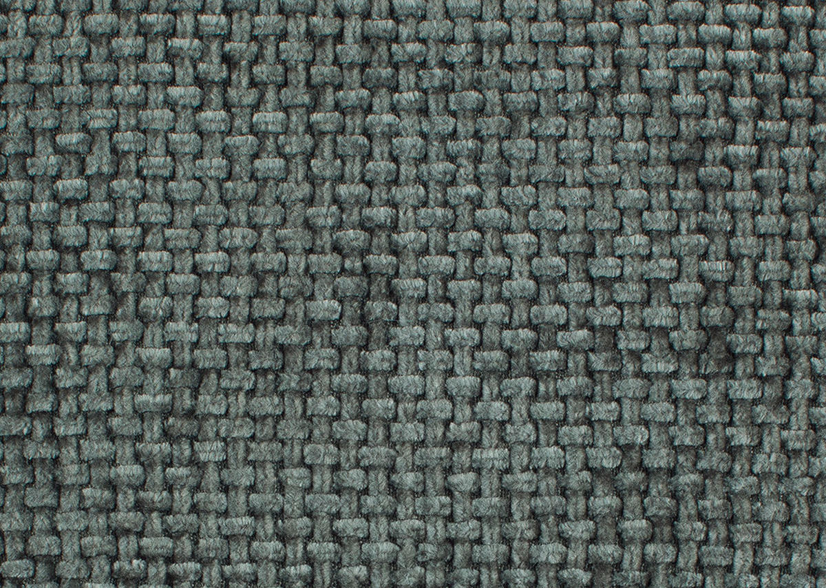 ECKSOFA in Struktur Dunkelgrau  - Dunkelgrau/Schwarz, Modern, Textil/Metall (262/168cm) - home24