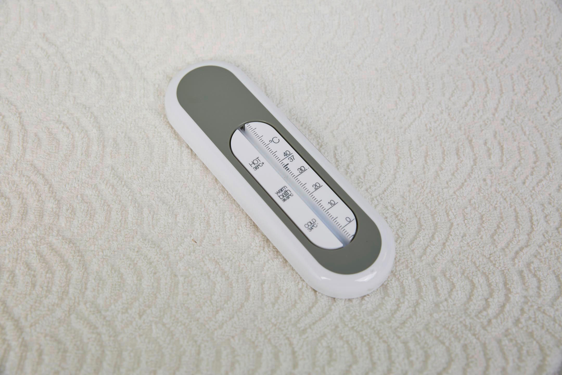 BADETHERMOMETER - Grün, Basics, Kunststoff (16.5/5/1.3cm) - Bebe Jou