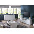 SIDEBOARD 180/91,5/42 cm - Chromfarben/Weiß, Design, Glas/Holzwerkstoff (180/91,5/42cm) - Xora SIDEBOARD 180/91,5/42 cm - Chromfarben/Weiß, Design, Glas/Holzwerkstoff (180/91,5/42cm) - Xora