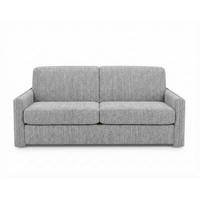 SCHLAFSOFA Webstoff Grau  - Schwarz/Grau, KONVENTIONELL, Kunststoff/Textil (180/86/100cm) - Xora