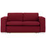 SCHLAFSOFA in Textil Rot - Silberfarben/Rot, KONVENTIONELL, Kunststoff/Textil (190/83/98cm) - Carryhome SCHLAFSOFA in Textil Rot - Silberfarben/Rot, KONVENTIONELL, Kunststoff/Textil (190/83/98cm) - Carryhome
