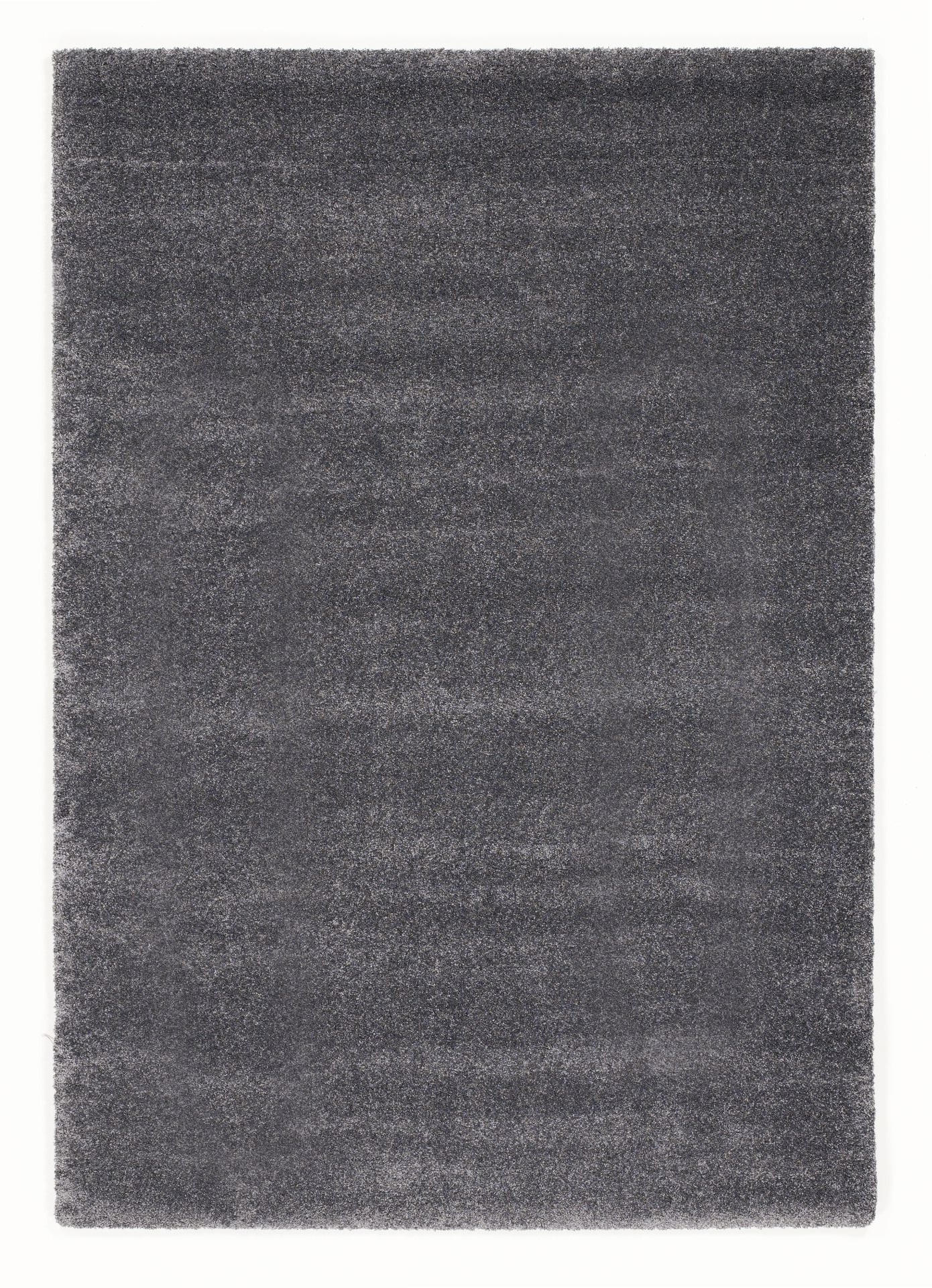 HOCHFLORTEPPICH 80/150 cm Bellevue Dunkelgrau  - Dunkelgrau, Basics, Textil (80/150cm) - Novel