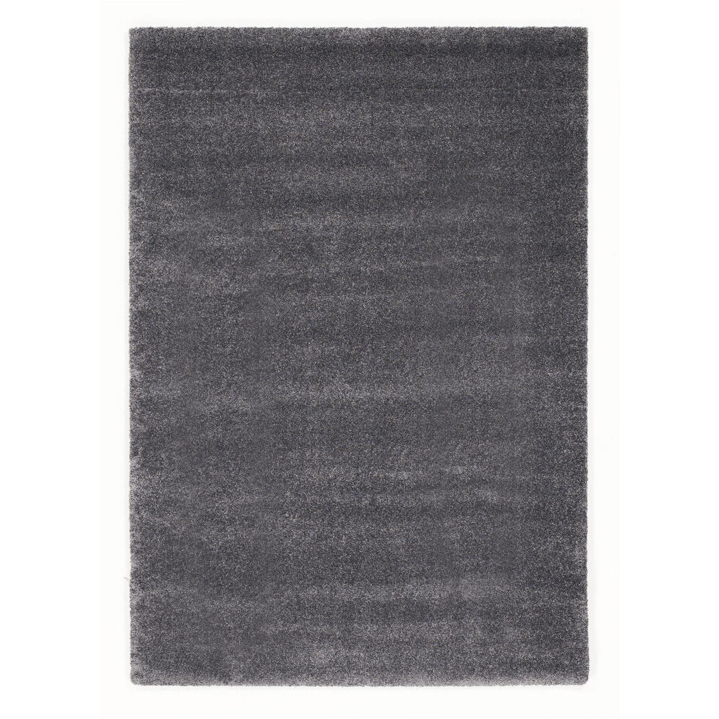 Hochflorteppich Dunkelgrau Bellevue 140x200 Cm
