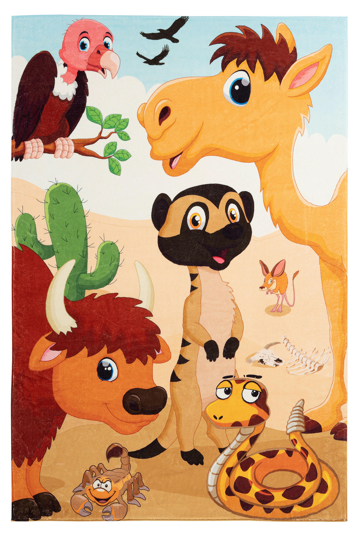 COVOR PENTRU COPII - multicolor, Trend, textil (160/230cm) - Ben'n'jen