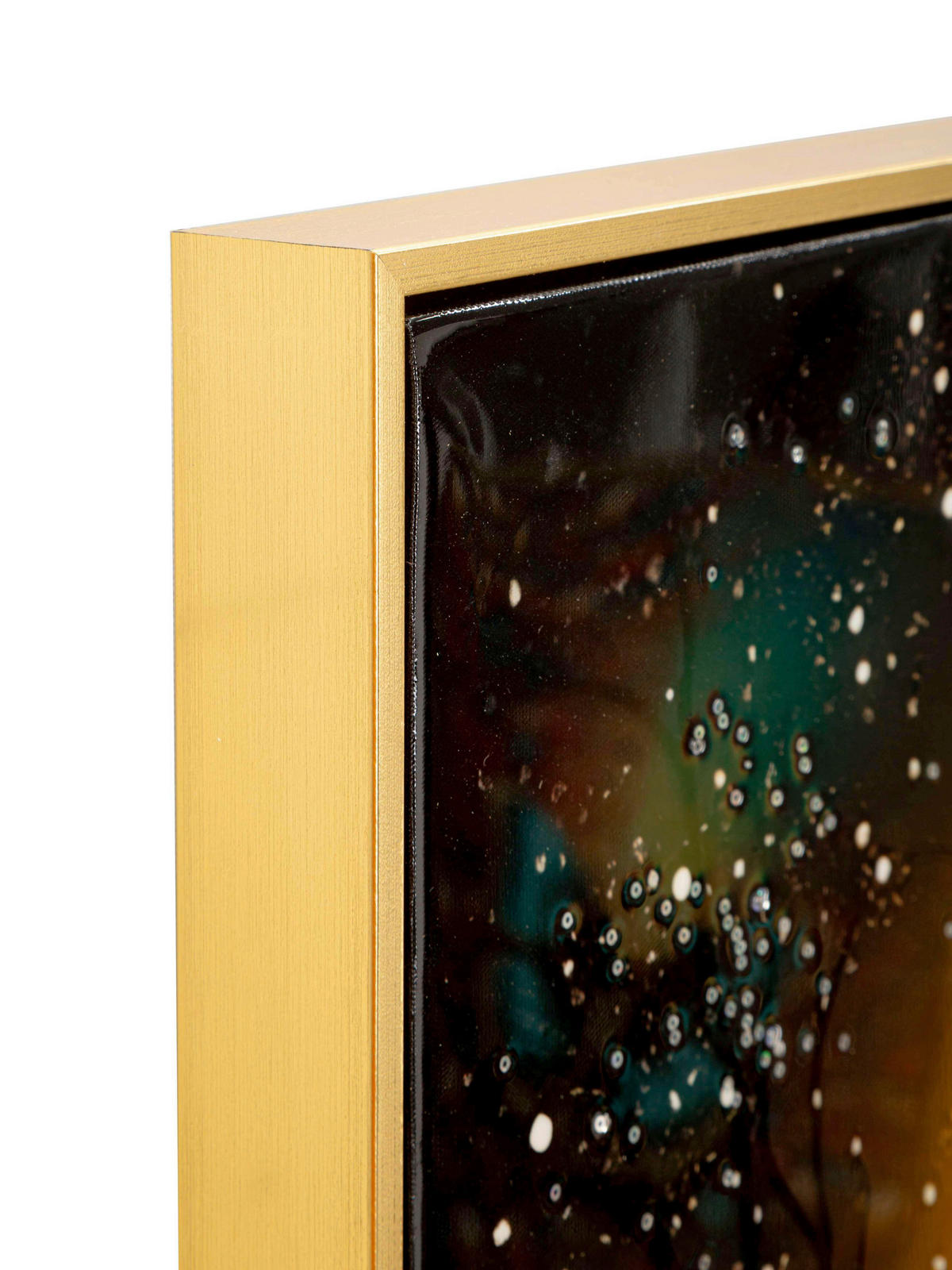 LEINWANDBILD  - Goldfarben, Design, Holz/Kunststoff (70/100/4cm)