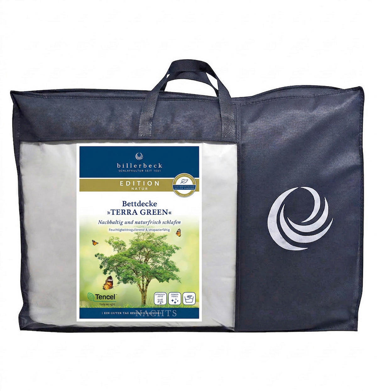 GANZJAHRESDECKE  140/200 cm 80.00 % Lyocell, 20.00 % Polyester  - Weiß, Basics, Textil (140/200cm) - Billerbeck
