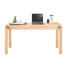 SCHREIBTISCH Kernbuche massiv Buchefarben - Buchefarben, Design, Holz (150/76/70cm) - Linea Natura