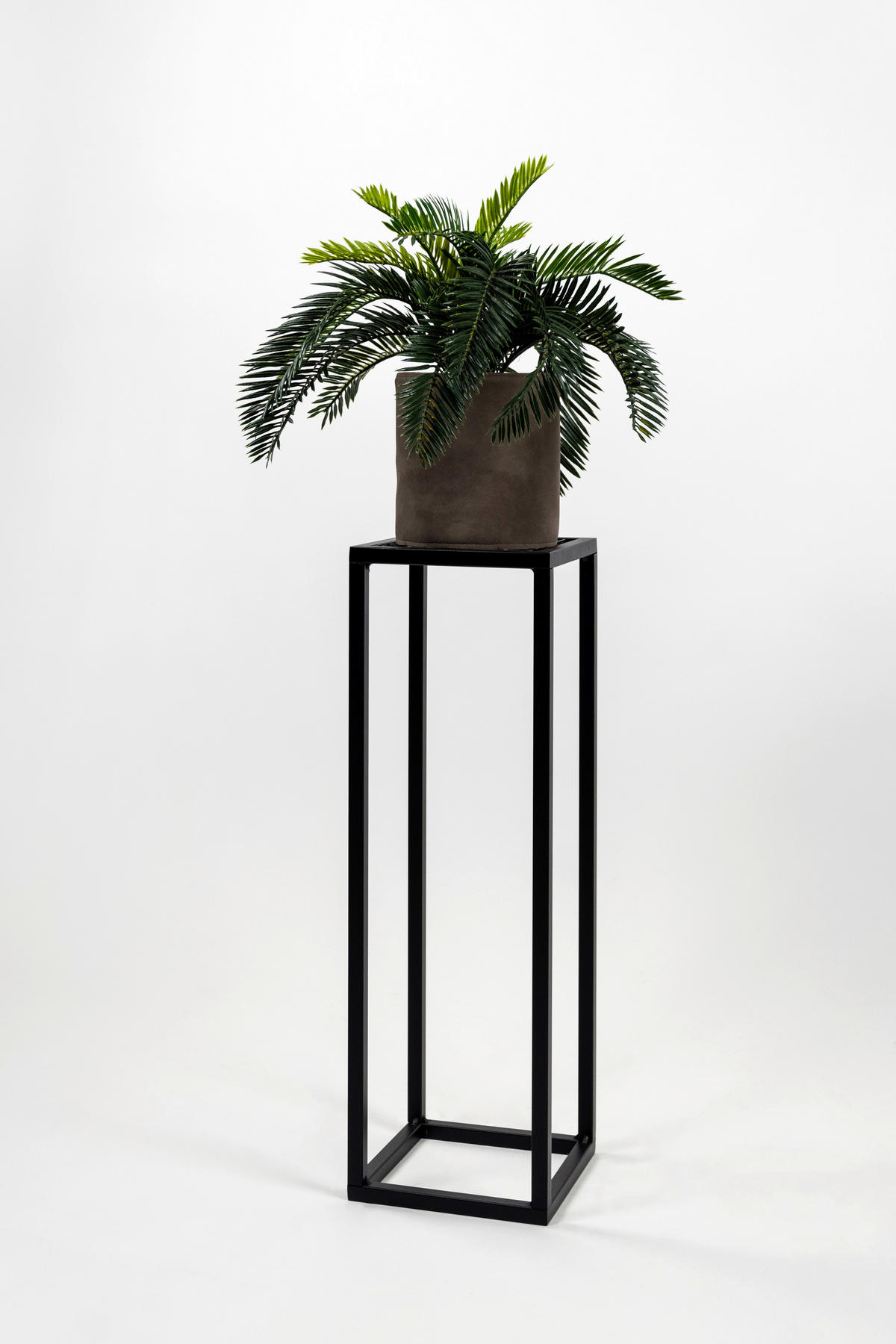 BLUMENSTÄNDER in Metall  - Schwarz, Basics, Metall (19/60/19cm)