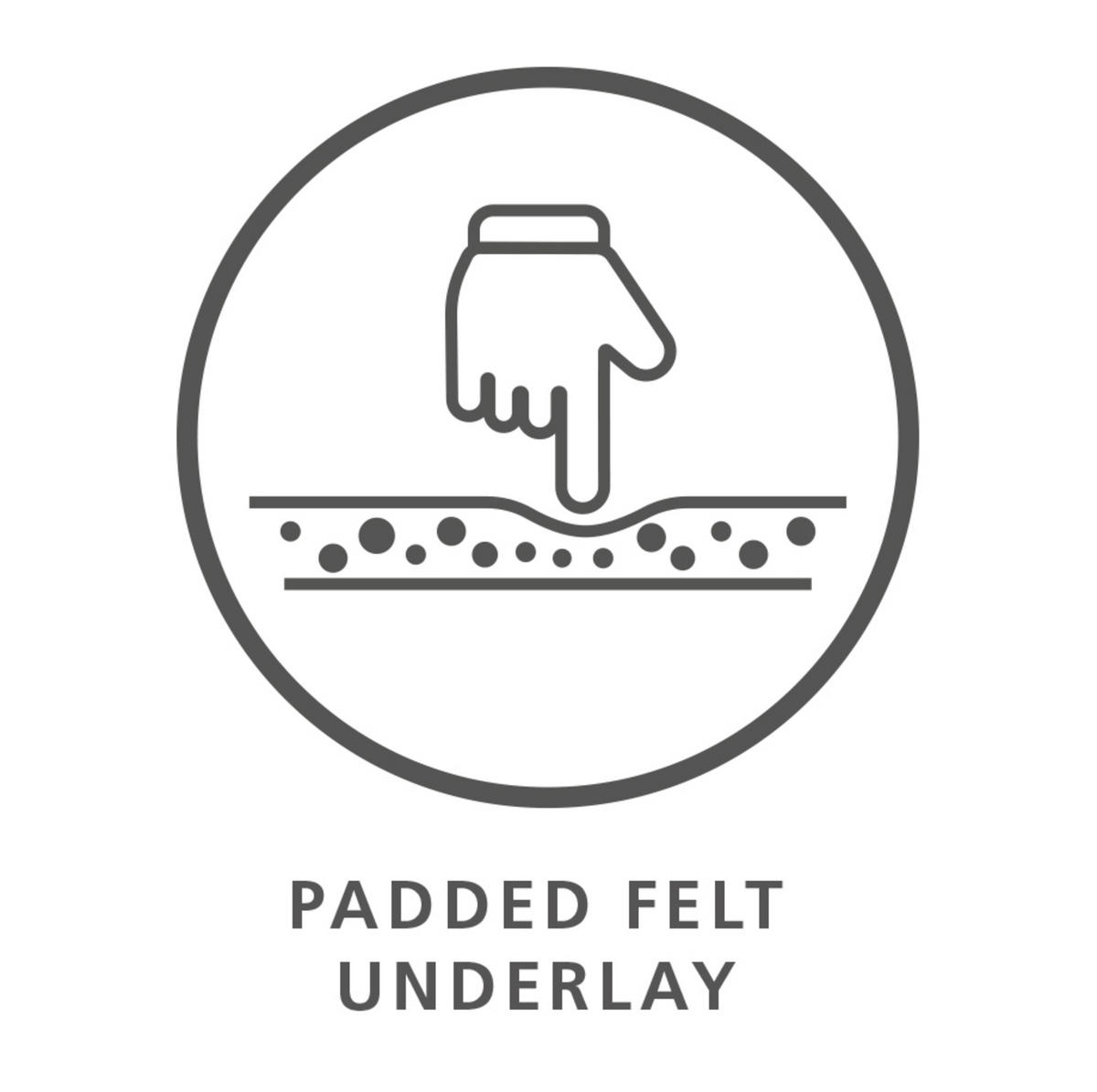 LIKALNA DESKA - siva, Basics, tekstil (38/130/8,5cm) - Joseph Joseph