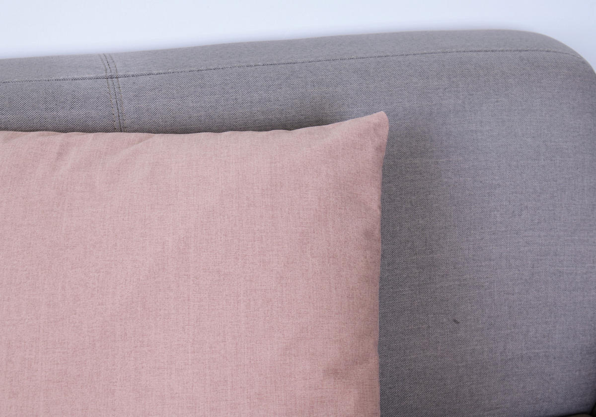 ZIERKISSEN  - Altrosa, Basics, Textil (45/45/10cm)