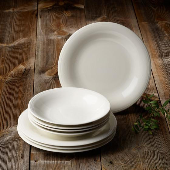 MÉLYTÁNYÉR 23,5 cm  - natúr, Konventionell, kerámia (23,5cm) - Villeroy & Boch