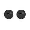 HANDTUCHHAKEN - Schwarz, Basics, Metall (4,5cm) - Zack