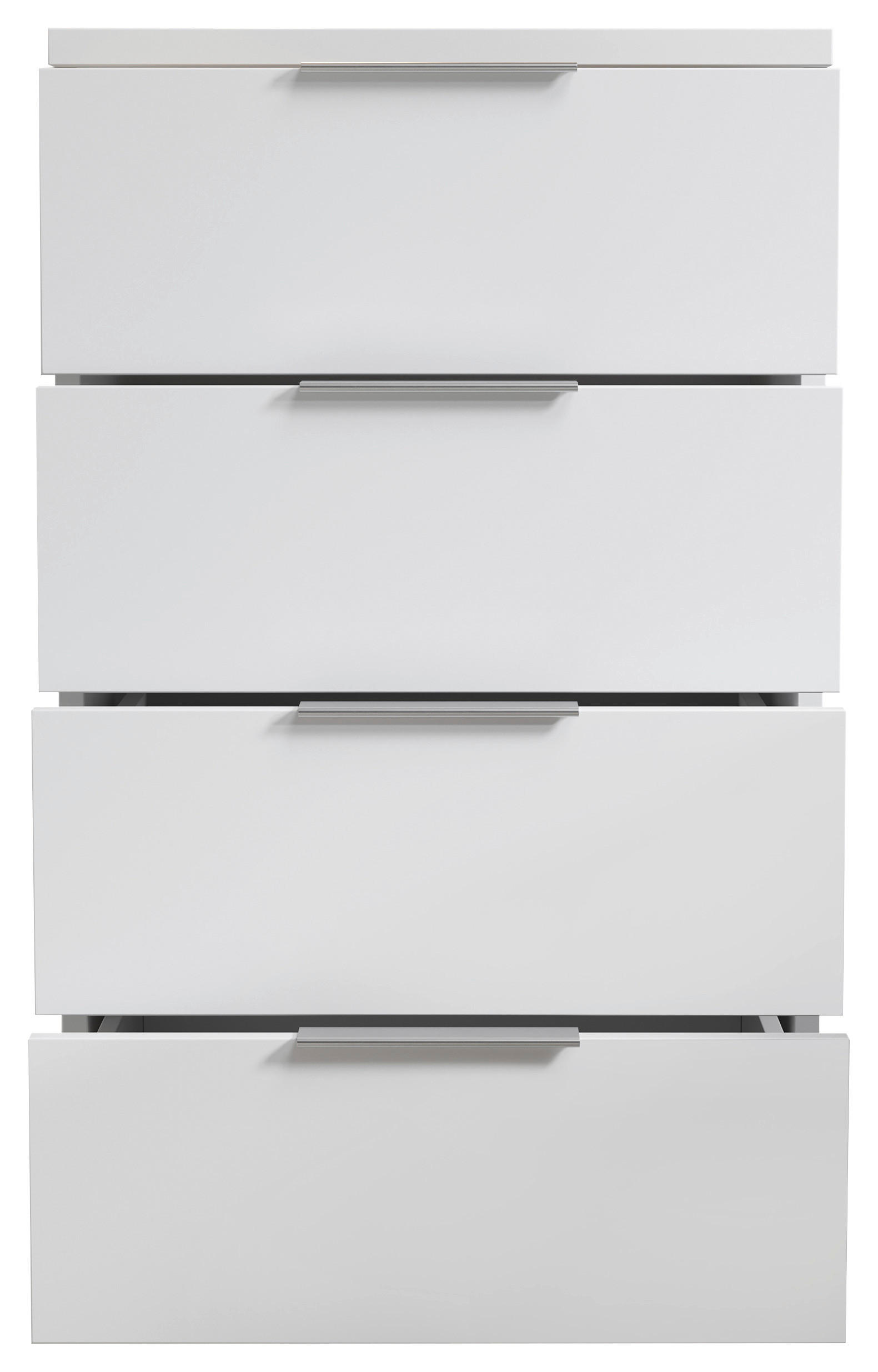 Thumbnail - Boxxx Nachtschrank, Weiß, Kunststoff, 4 Schubladen, 46x79x42 cm, Schlafzimmer, Nachttische