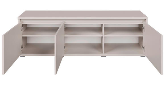 GARDEROBENBANK Liv  in 145,1/50,1/33,8 cm  - Kaschmir/Schwarz, KONVENTIONELL (145,1/50,1/33,8cm) - Xora