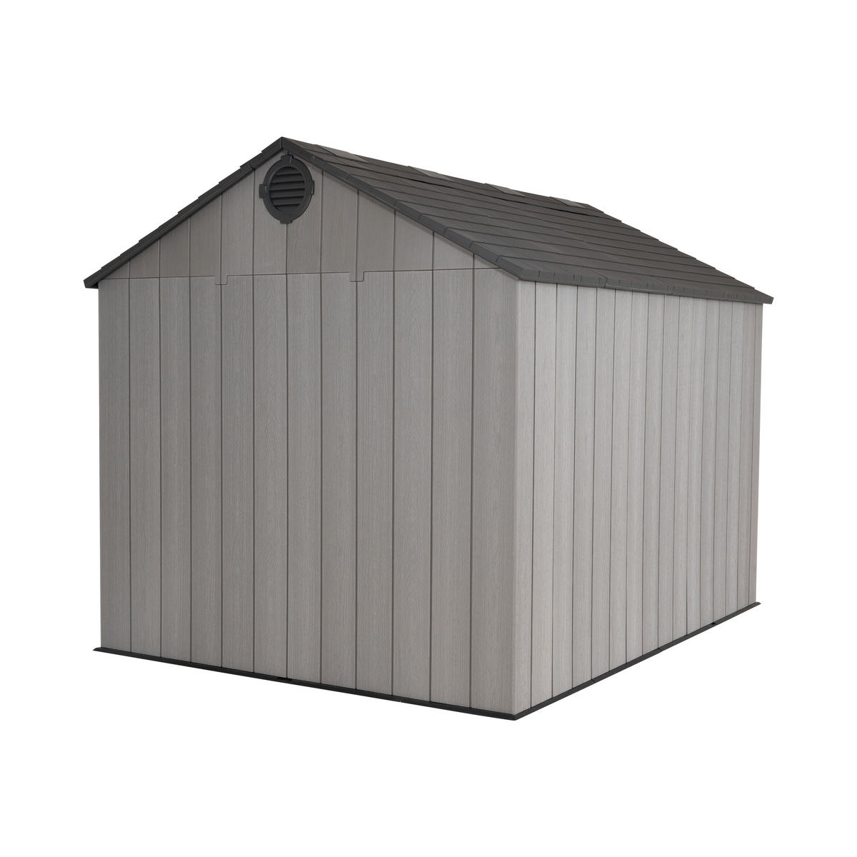 GERÄTEHAUS 244/244/305 cm  - Grau, Basics, Kunststoff (244/244/305cm) - Ambia Garden