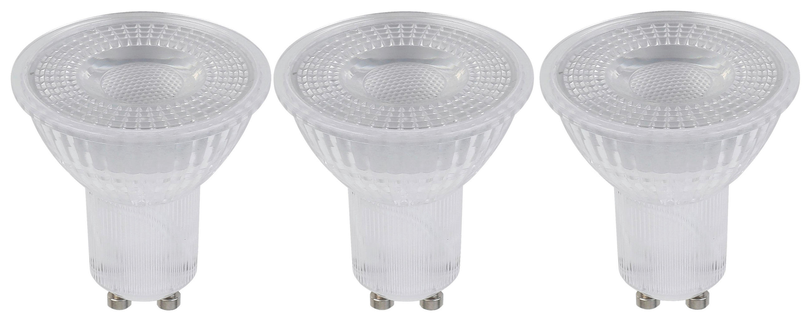 LED ŽÁROVKA GU10 - barvy stříbra, Basics, plast (5/5,3cm) - Boxxx