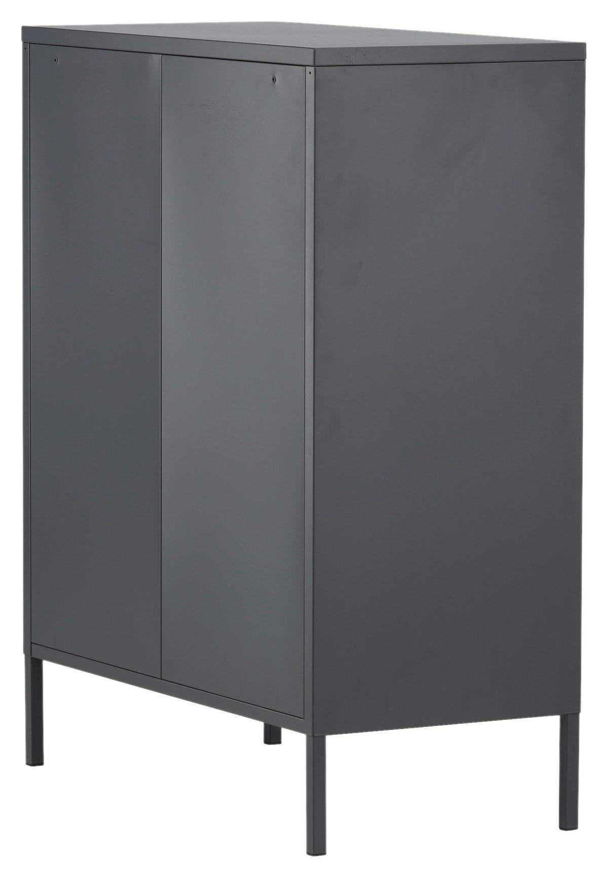 SIDEBOARD  in 80/101.5/40 cm  - Schwarz, Design, Metall (80/101.5/40cm) - Livetastic