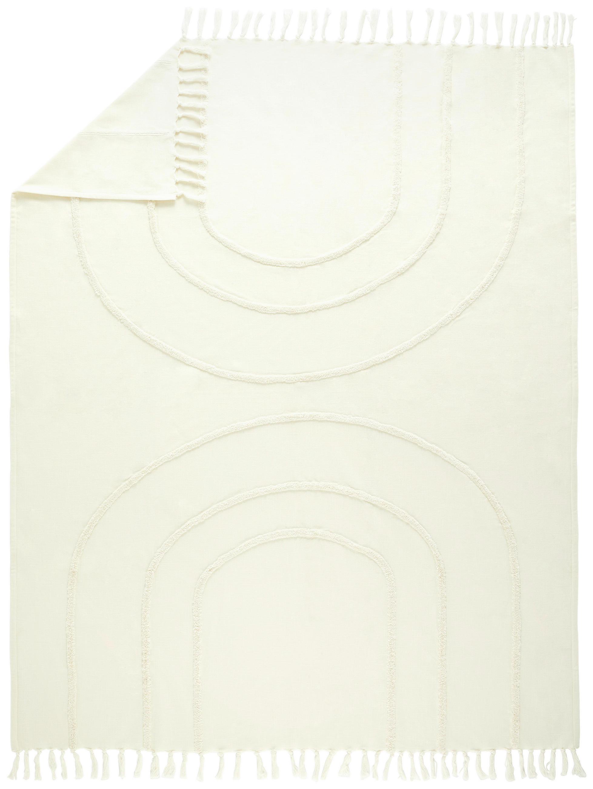 DECKE Noyona 150/200 cm  - Beige, KONVENTIONELL, Textil (150/200cm) - Ambiente