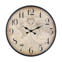 WANDUHR Multicolor  - Multicolor, Basics, Holz/Papier (80cm) - Ambia Home