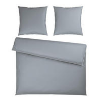 BETTWÄSCHE Calla Flachgewebe 200/200 cm  - Hellgrau, Basics, Textil (200/200cm) - Dieter Knoll
