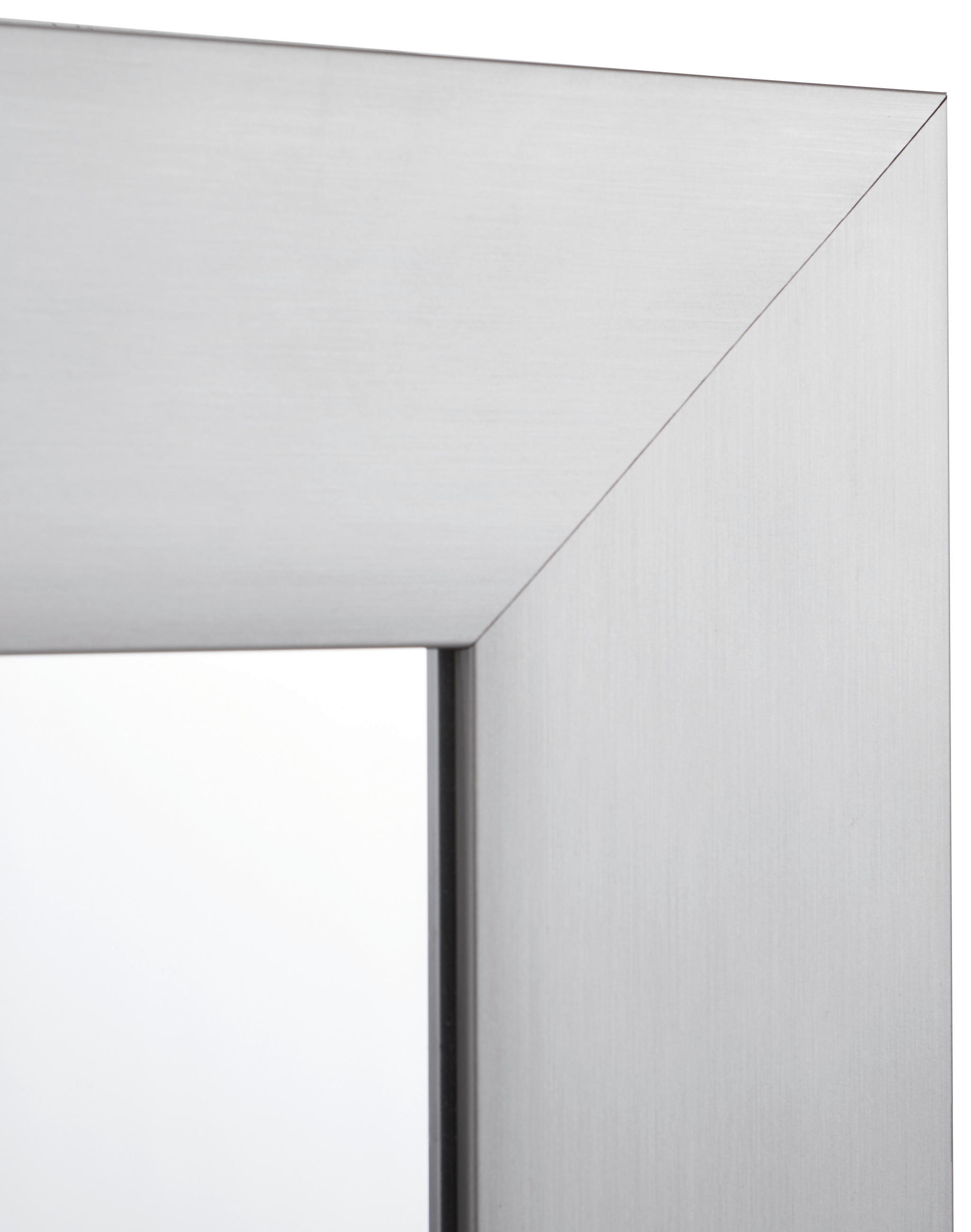 WANDSPIEGEL 100/200/2 cm    in rechteckig  - Silberfarben, Design, Glas/Holzwerkstoff (100/200/2cm) - Xora