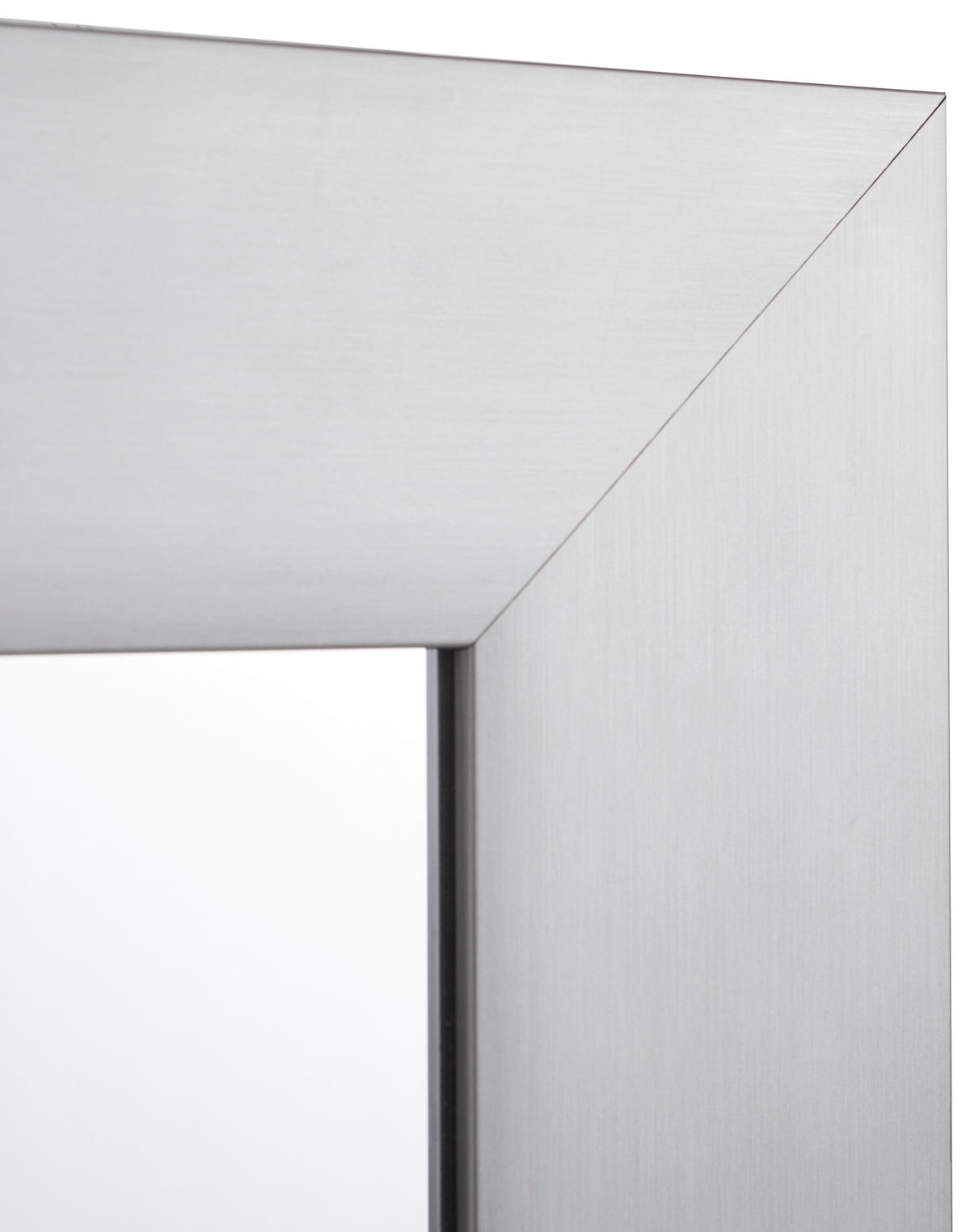 WANDSPIEGEL 100/200/2 cm    in rechteckig  - Silberfarben, Design, Glas/Holzwerkstoff (100/200/2cm) - Xora