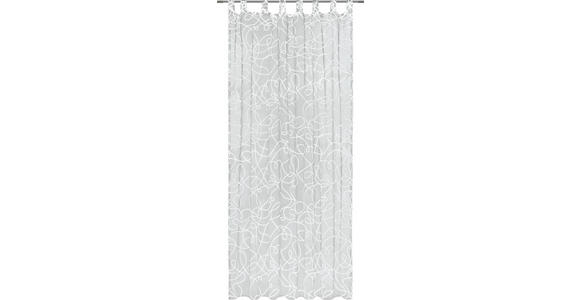 SCHLAUFENSCHAL transparent 140/245 cm - Weiß, KONVENTIONELL, Textil (140/245cm) - Boxxx