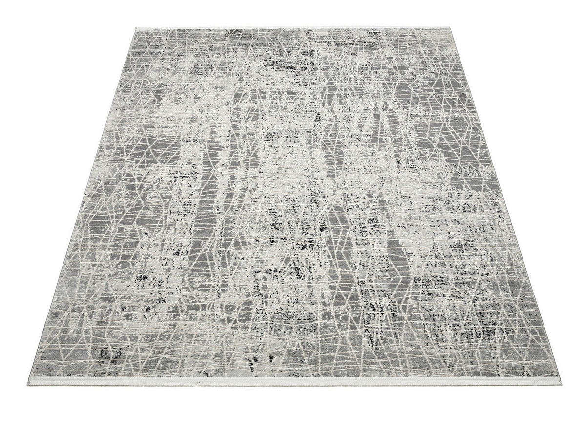 TEPPICH 160/230 cm Thalmar Grau, Hellgrau  - Hellgrau/Grau, Design, Textil (160/230cm) - Dieter Knoll