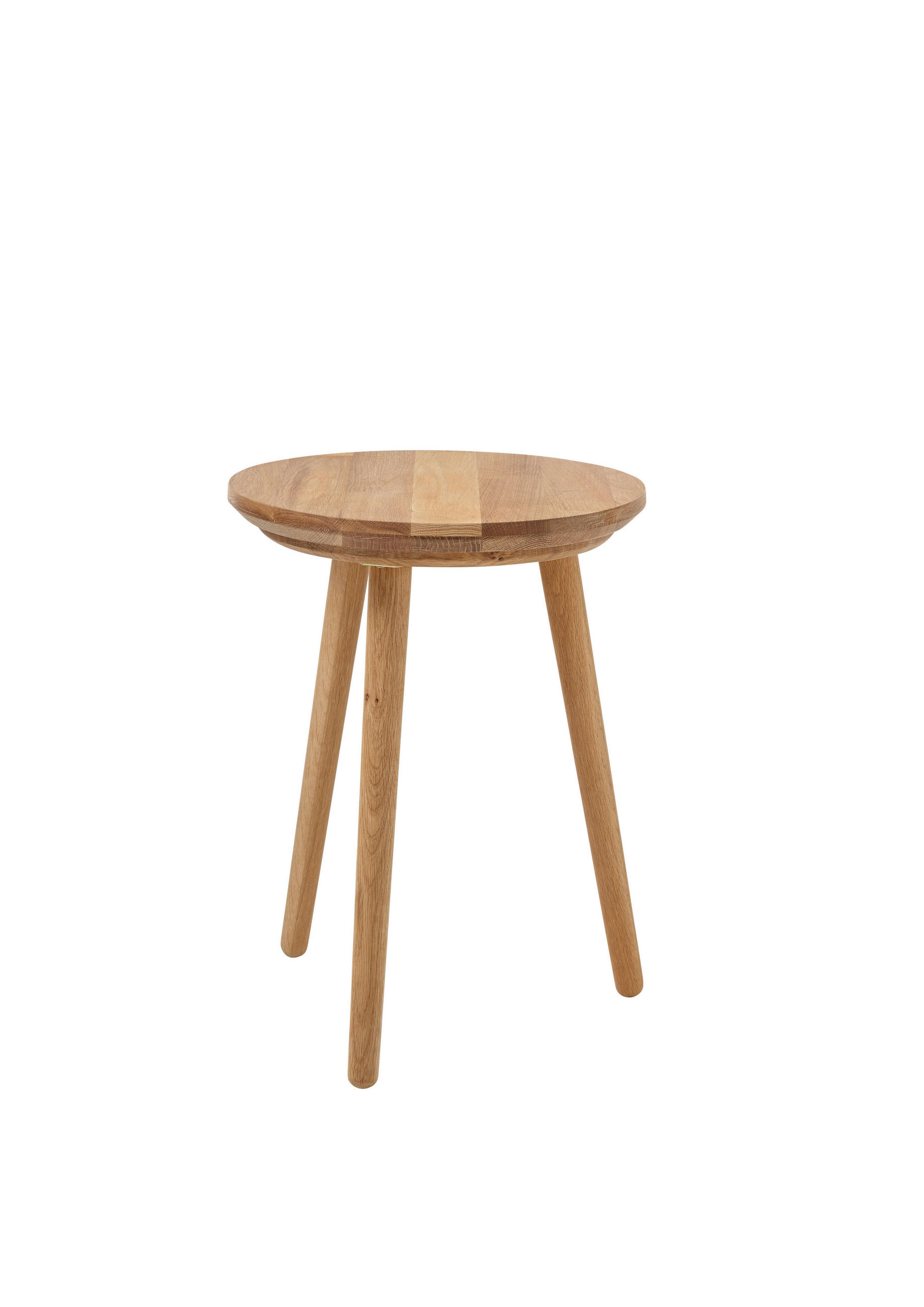 HOCKER in Holz Eichefarben  - Eichefarben, MODERN, Holz (35/45/36cm) - MID.YOU
