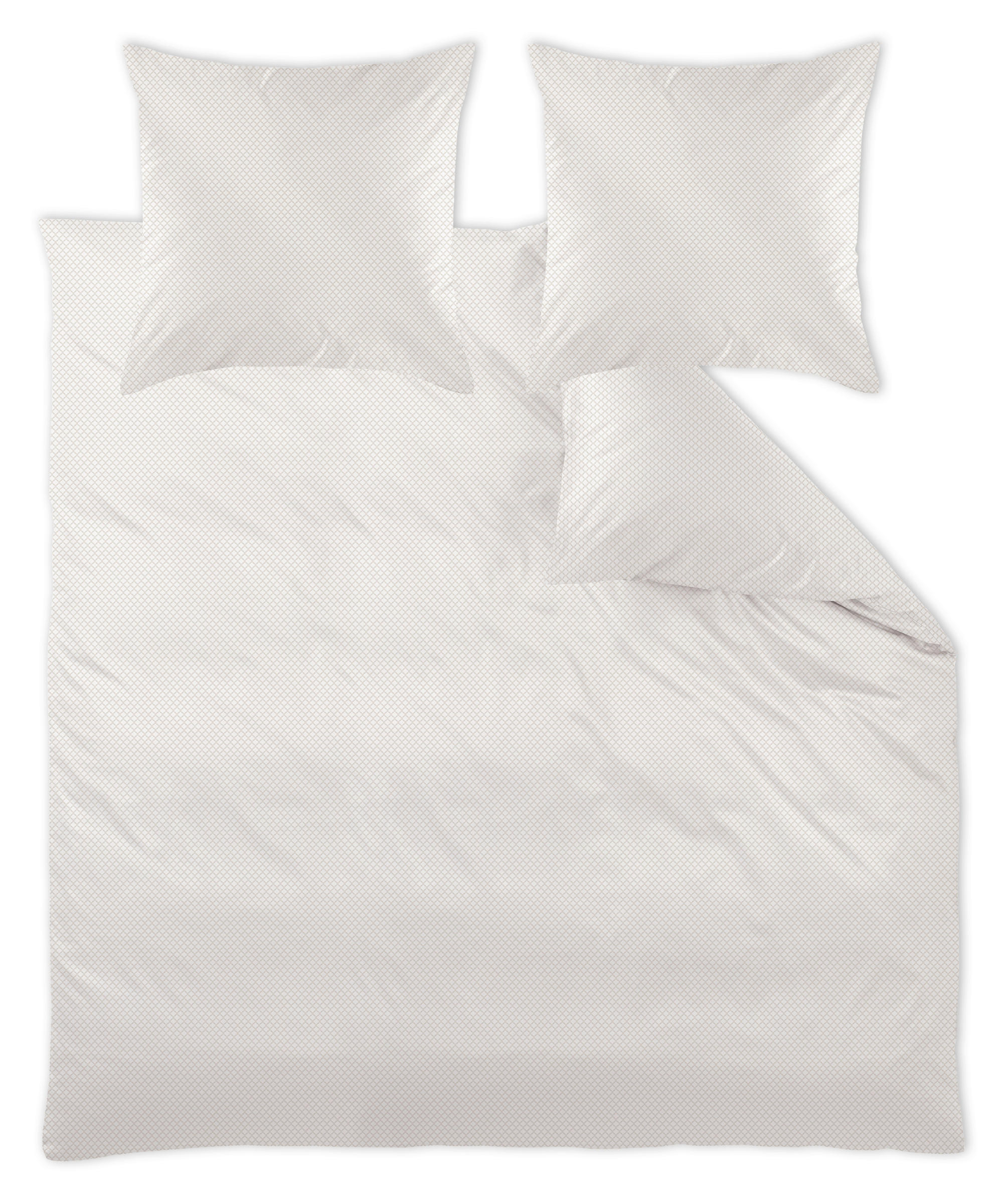 POSTELJNINA MELLOW 200/200 cm damast rjavosiva  - rjavosiva, Konvencionalno, tekstil (200/200cm) - Curt Bauer