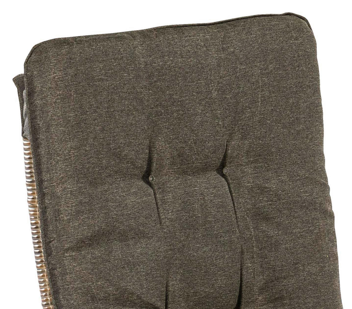 GARTENSESSEL Aluminium Beige  - Beige/Braun, KONVENTIONELL, Kunststoff/Textil (63/65/108cm) - Gardenson