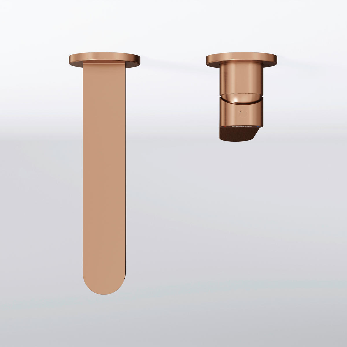 WASCHTISCHARMATUR 340 1814 3 BC  - Kupferfarben, MODERN, Metall (22,9/10/22cm)