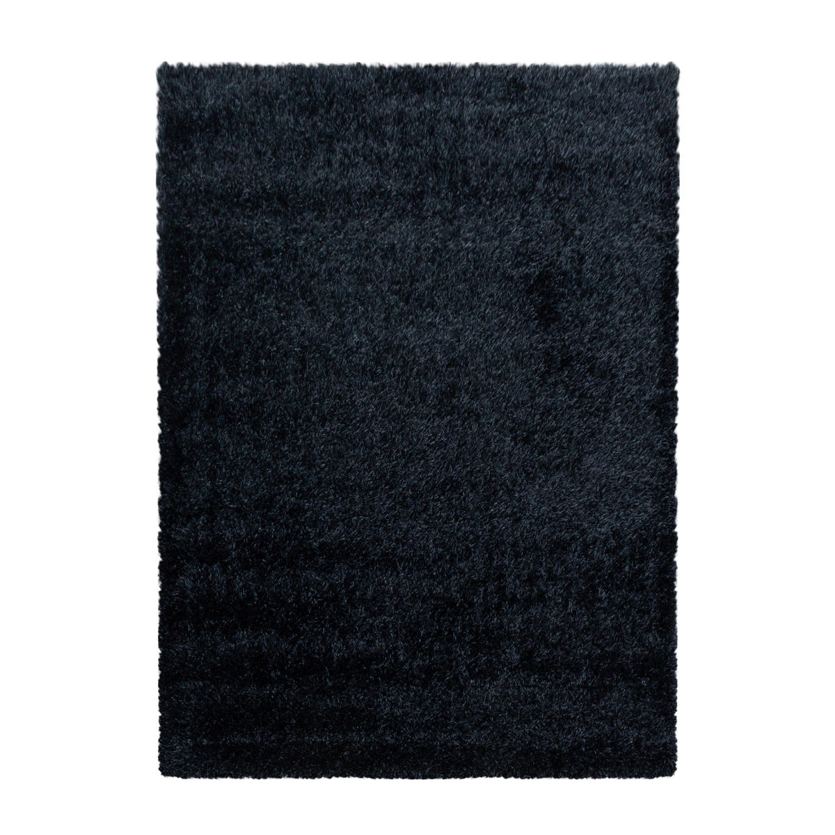 KOBEREC S VYSOKÝM VLASEM, 160/230 cm, černá - černá, Basics, textil (160/230cm) - Novel